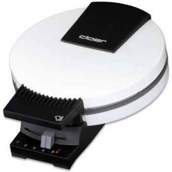 Máquina para Crear Barquillos Cloer 281, Potencia de 800W, Color Blanco y Negro