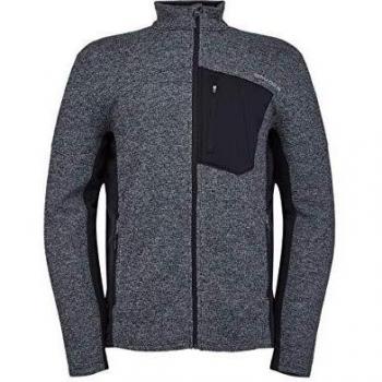 Spyder Bandit Hybrid Full Zip Fleece Jacket - Gray - M