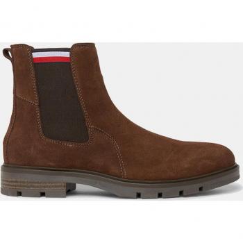 Botines de hombre Tommy Hilfiger Chelsea Marrón