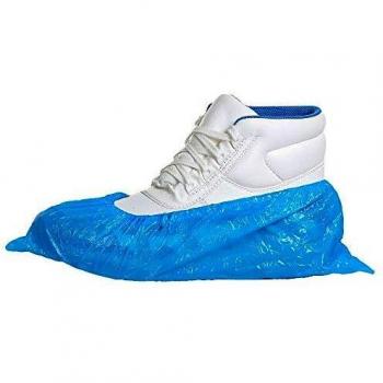 Cubrezapatos Desechables de PE Azul Talla Única Paquete de 6000 Unidades