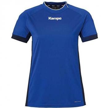 Kempa Prime Shirt Women Camiseta De Balonmano para Mujer, Azul Royal/Azul Marino, S