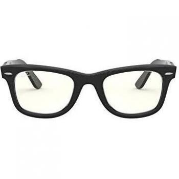 Gafas de sol Ray-Ban Wayfarer RB2140 901/5F con lentes Clear Evolve