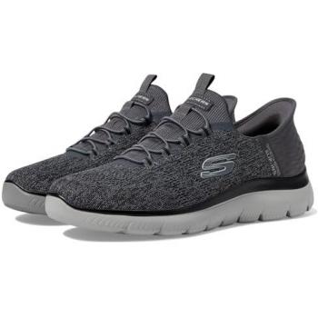 Skechers Men's Slip-ins: Summits - Key Pace, Size: 12 UK, Colour: Charcoal, Memory Foam Trainers