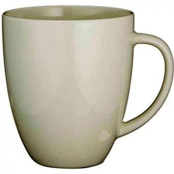 Arabia 24h Taza con Asa, Taza Clásica, Taza, Pocillo, Cerámica, Blanco, 340 ml, 1005281