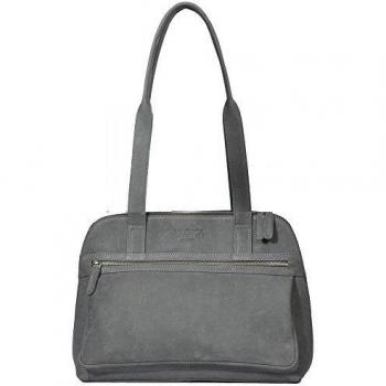 Vilenca 40716 Gris Sac à bandoulière pour les femmes -38x29x9