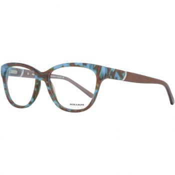 More & More 50511 747 Women's Eyeglasses Blue Size 54 (Frame Only) - Blue Light Block Available
