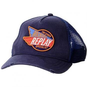 REPLAY Am4226.000.a0406 Gorra de béisbol, Azul