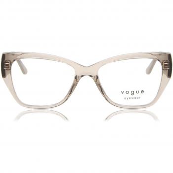 Vogue VO5483 Women's Prescription Eyeglasses Brown Size 52 - Blue Light Block Available