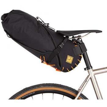 Restrap Saddle Bag (8 Litres) (Black/Orange)