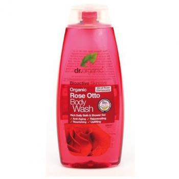 Dr Organic Rose Otto Body Wash 250ml