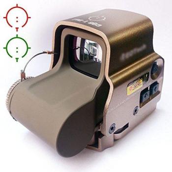 Airsoft táctico olográfica 558 notebookbits rojo y verde Láser DE punto DE mira
