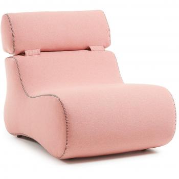 Kavehome Butaca Club, tela rosa