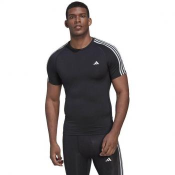 Camiseta de fitness adidas Techfit 3 Stripes