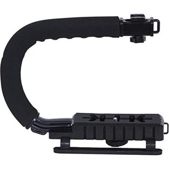 Estabilizador H052 para Cámara y Smartphone, Soporte de Mano Plegable, Rig de Video Steadicam