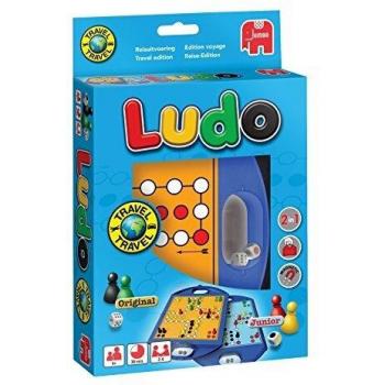 Jumbo 2 en 1 Original de Ludo y Junior Edition juego de viaje