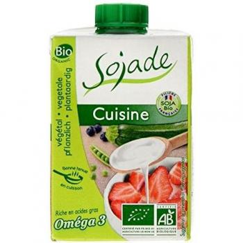 Crema para cocinar de soja bio Sojade 200 ml