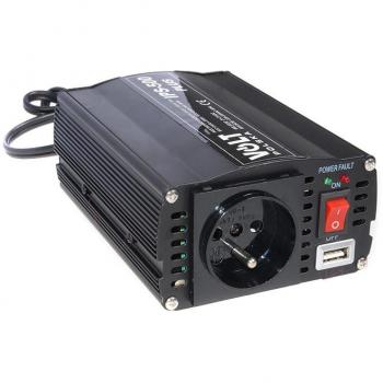 Converter Volt IPS 500 PLUS 24V/230V - Transformador de tensión del vehículo, 24 V a 230 V, potencia de salida de 500 W