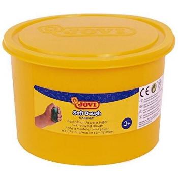 Jovi Soft Dough Blandiver, Bote de 460 g, Color Amarillo