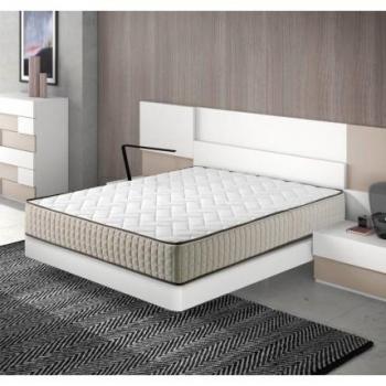 Colchón Deluxe Alpes 80x190 cm, 24/26 cm de altura, tapa desenfundable y lavable