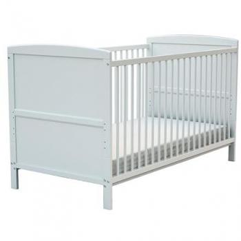 Cuna evolutiva de madera blanca 70 x 140 cm AT4