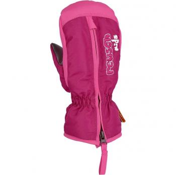 Reusch Unisex Baby Ben Mitten Guantes, Unisex bebé, 4685408, Fuchsia Purple/Knockout Pink, V