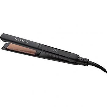Plancha de Pelo Revlon Pro Collection Salon Straight Copper, 125 mm, Extra Larga y Digital