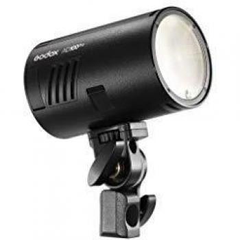 Godox AD100Pro 100W Flash 2.4G HSS 1 / 8000s Pocket Round Monolight con batería de 2600mAh Compatible para Canon Sony Nikon Fuji Pentax Panasonic y Olympus