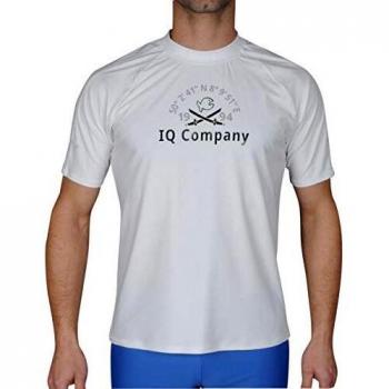 iQ-Company UV 300 - Camiseta Loose Fit, protección UV, color Blanco, talla 2XL
