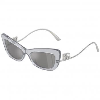 Dolce & Gabbana DG4467B 32916G Women's Cat Eye Sunglasses Grey Size 55