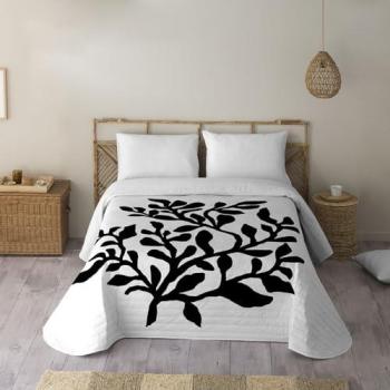Colcha Bouti Estampada Naturals - 100% Algodón Extra Suave con Relleno 100% Poliéster - Fabricado en España - Modelos Florales para Cama de 90/135/150/