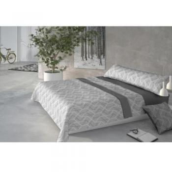 Juego de Sábanas Coralina Aina Gris Pierre Cardin Cama de 150