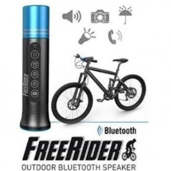 Easypix FreeRider Outdoor Bluetooth Speaker Mono 3W Tubo Negro, Azul - Altavoces portátiles