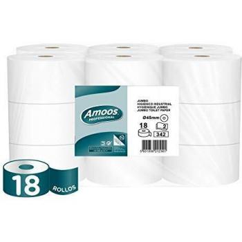 Amoos Higiénico Jumbo 2 Capas 342S 18 Unidades 5560 g