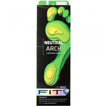 ofSole - Plantillas para el deporte de arco medio para pies planos , talla 47-48 l=30.8cm b=10.8cm