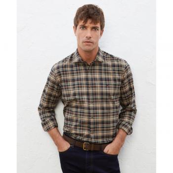 Camisa de cuadros de hombre manga larga Lloyd's