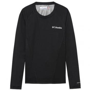 Columbia Midweight Crew 2 Camiseta Interior Térmica de Manga Larga para Niños en Color Negro (Talla L)