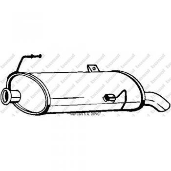Bosal 190-505 End Silencer