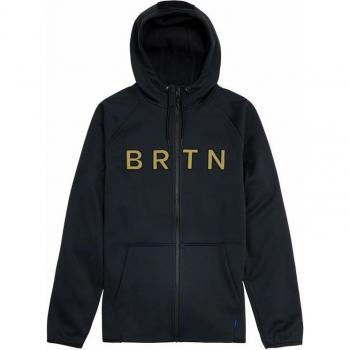 Sudadera Burton Crown Weatherproof Full-Zip Fleece True Black