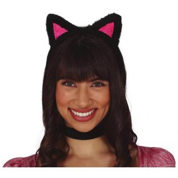 Diadema de Gatita Rosa