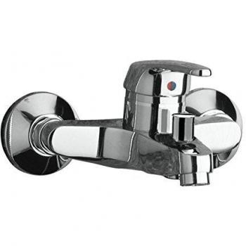 Tres Griferia - Monomando Bañera‑Ducha Ducha De Mano Anticalcárea Con Soporte Orientable. Flexo Doble Engatillado