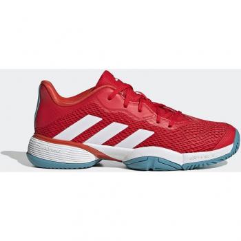 Adidas Barricade K Junior - Zapatillas de Tenis y Pádel con Tecnología TORSYON SYSTEM y Suela Resistente