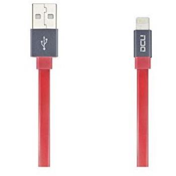 DCU Tecnologic | Cable de carga iPhone y iPad | Cable lightning 0,20cm | Conector C48 aluminio