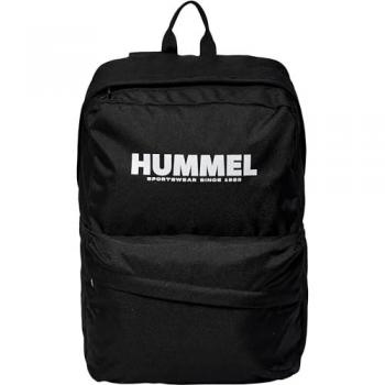 Mochila Hummel Legacy Core Negra - Mochila, color negro, diseño clásico, marca Hummel, capacidad adecuada para uso diario, compartimentos organizadores, material resistente y duradero