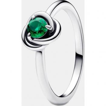 Anillo Pandora Moments Círculo de plata y cristal