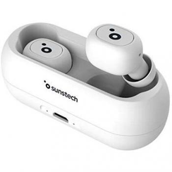 SUNSTECH WAVEPODS LITE. Auriculares TWS Inalámbricos Bluetooth 5.0 In-Ear. Ligeros
