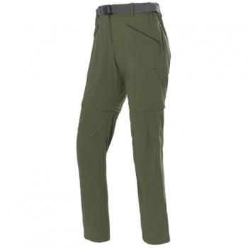 Pantalón Trangoworld Buhler SF para mujer en color verde bronce, talla XS