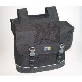 doble negro bicicletas bolsa doppio