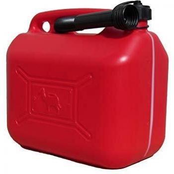 Rally BRICOTECH Tanque Gasolina 10L C/Tubo Flexible Y MEDIDOR Visible