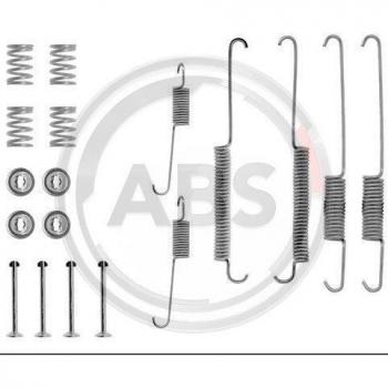 ABS 0640Q Juego de Accesorios, Zapatas de Freno de Estacionamiento