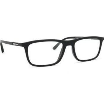 Emporio Armani EA4160 50011W Men's Sunglasses with Clip-On, Square Frame, Black, Size 55 - Blue Light Block Available